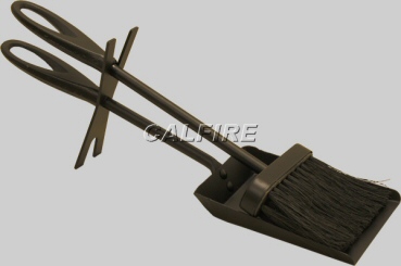 Black Loop Hearth Set