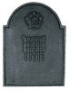Rose And Portcullis Fireback